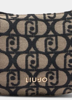 Liu Jo Sac porté épaule petit format jacquard|Femme Sac Porté Épaule