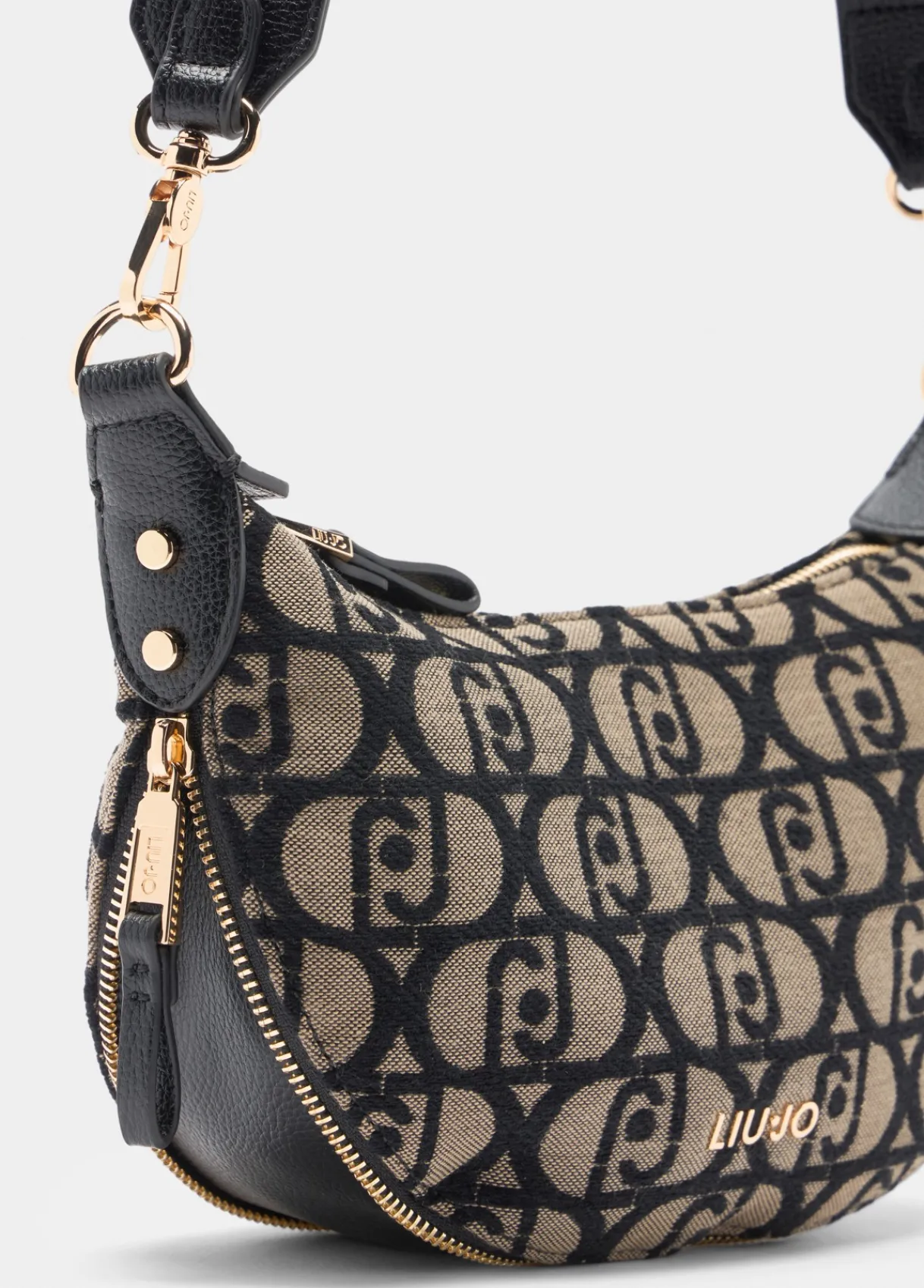 Liu Jo Sac porté épaule petit format jacquard|Femme Sac Porté Épaule