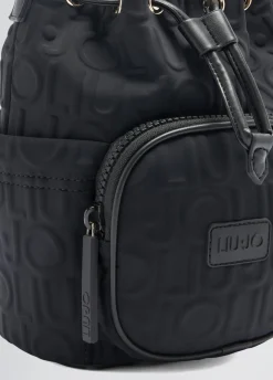 Liu Jo Sac seau format moyen en néoprène|Femme Sac Porté Épaule