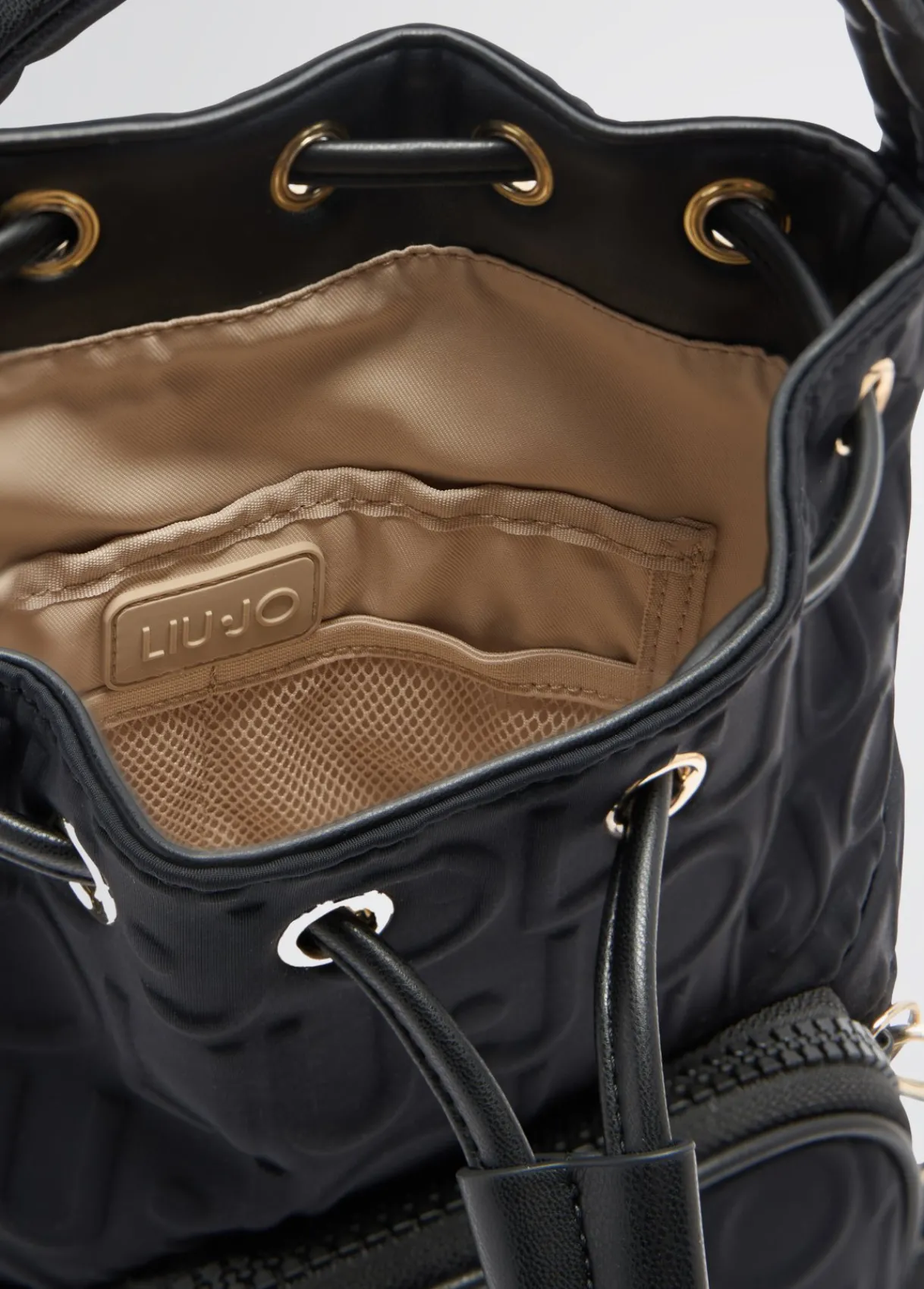 Liu Jo Sac seau format moyen en néoprène|Femme Sac Porté Épaule