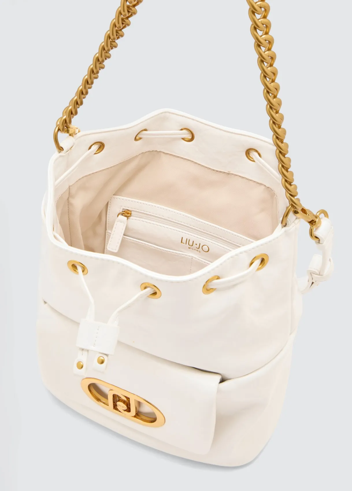 Liu Jo Sac seau format moyen LaPuffy|Femme Sac Porté Épaule|Lapuffy
