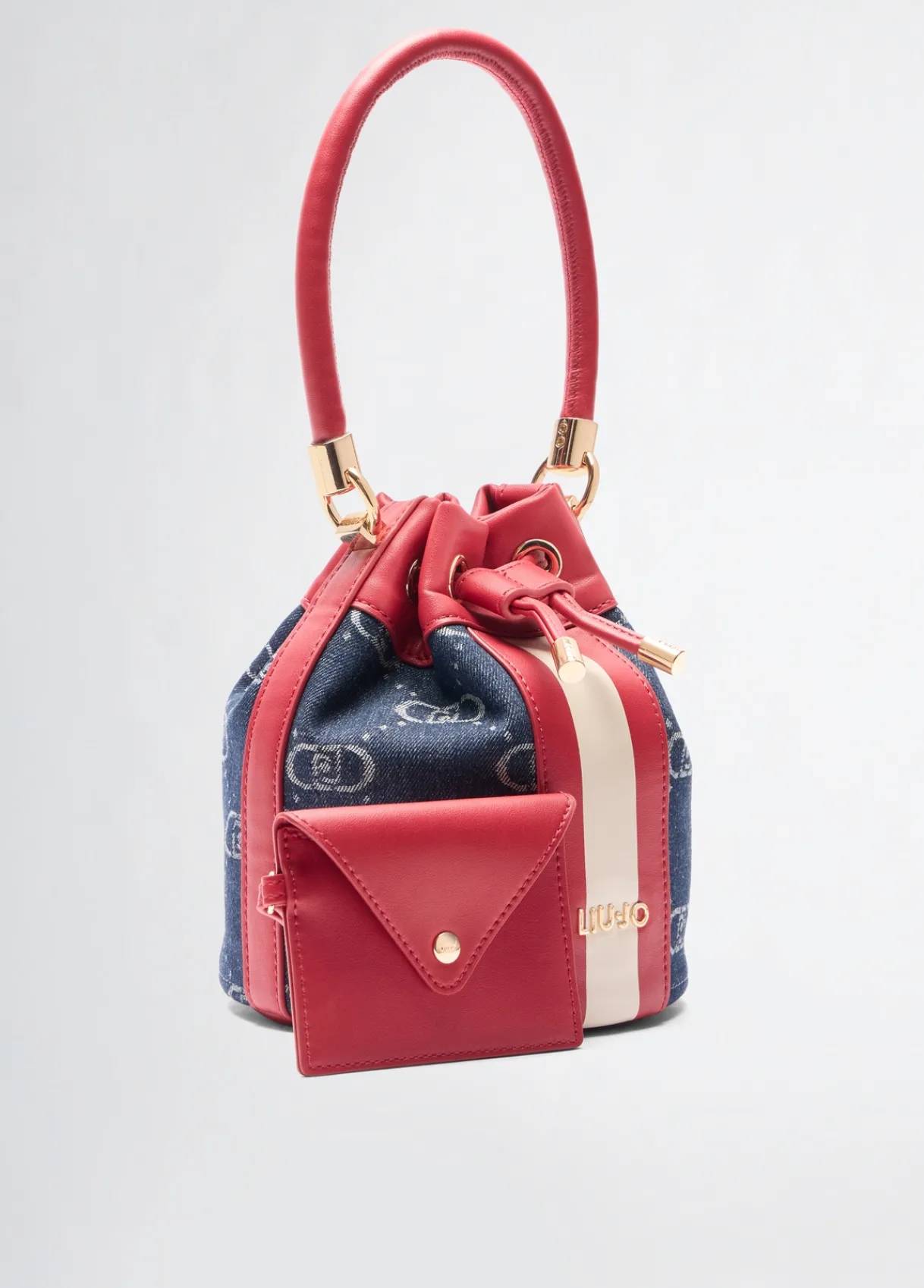 Liu Jo Sac seau petit format jacquard|Femme Sac À Main