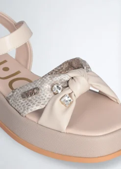 Liu Jo Sandales à plateforme avec pierres|Enfant Chaussures|Chaussures