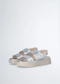 Liu Jo sandales à plateforme avec paillettes|Femme Sandales