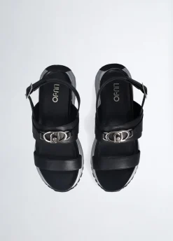 Liu Jo Sandales à plateforme en cuir|Femme Sandales