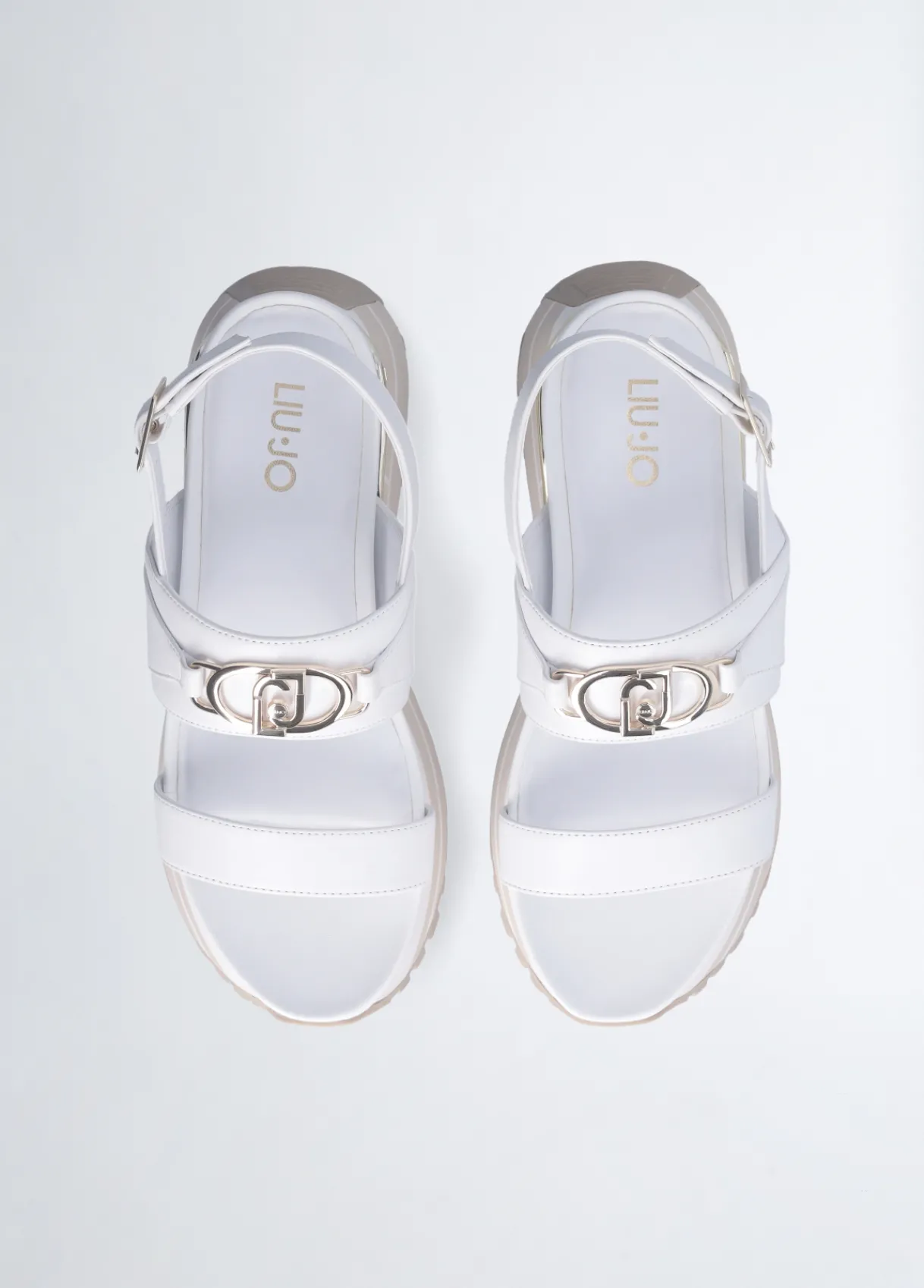 Liu Jo Sandales à plateforme en cuir|Femme Sandales
