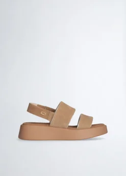 Liu Jo Sandales à plateforme en daim|Femme Sandales