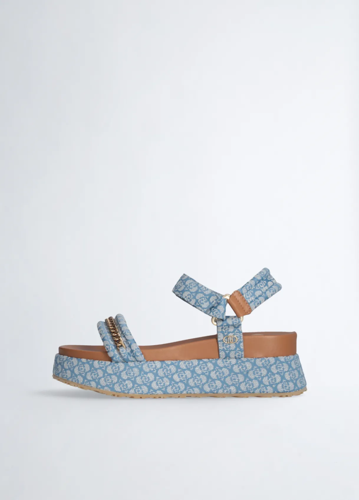 Liu Jo Sandales à plateforme monogramme|Femme Sandales