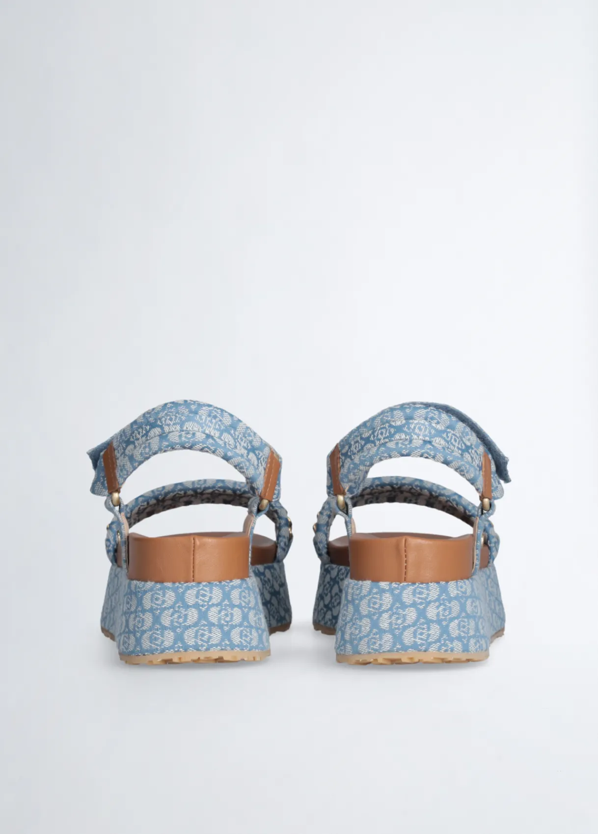 Liu Jo Sandales à plateforme monogramme|Femme Sandales