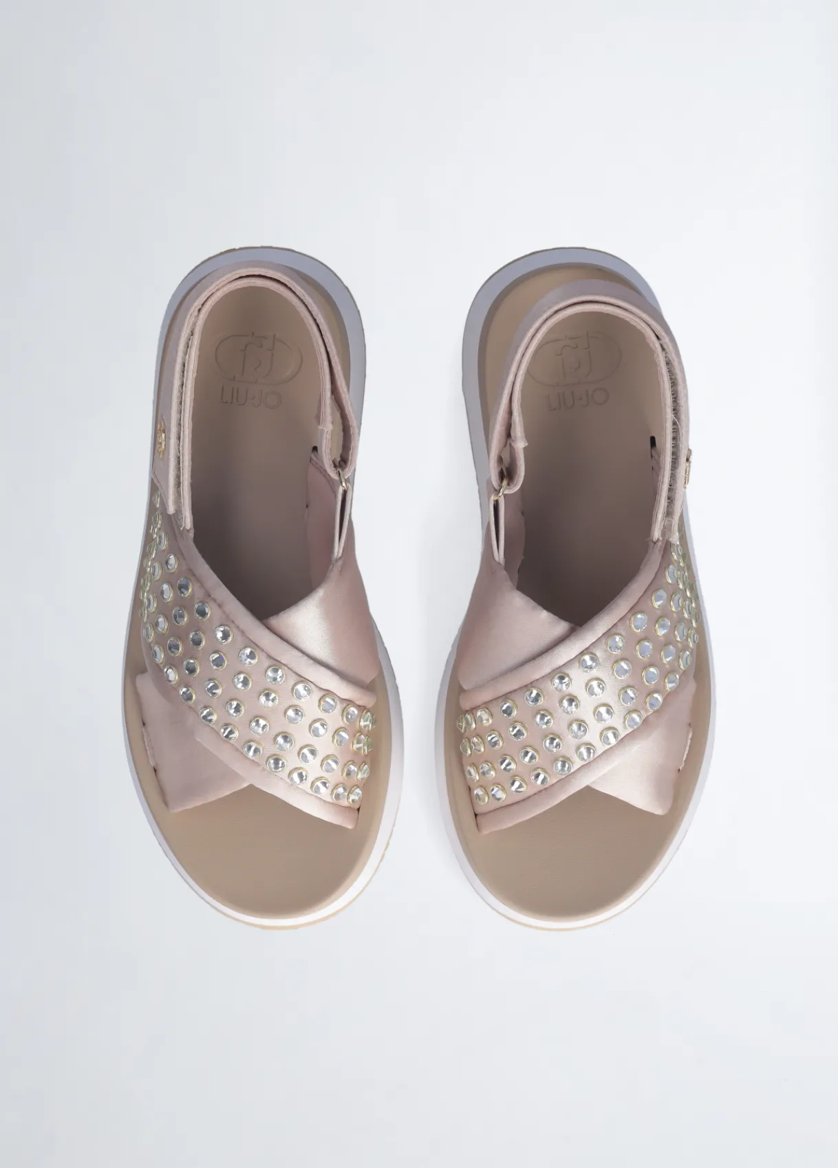 Liu Jo Sandales à plateforme ornées de clous|Femme Sandales