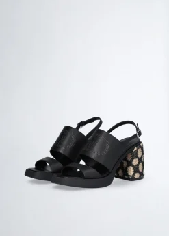 Liu Jo Sandales à talons en raphia|Femme Escarpins|Sandales