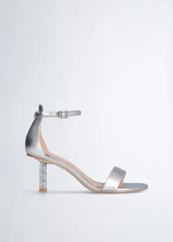 Liu Jo Sandales à talons hauts logotés|Femme Escarpins|Sandales