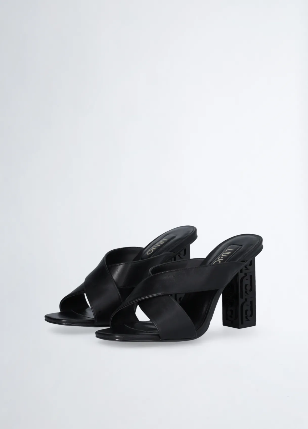 Liu Jo Sandales à talons hauts logotés|Femme Escarpins|Sandales
