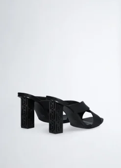 Liu Jo Sandales à talons hauts logotés|Femme Escarpins|Sandales