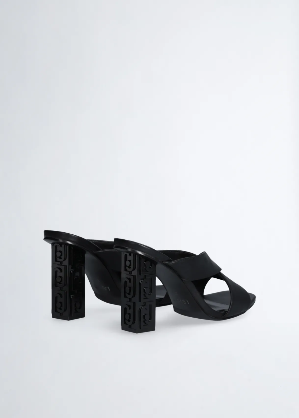 Liu Jo Sandales à talons hauts logotés|Femme Escarpins|Sandales