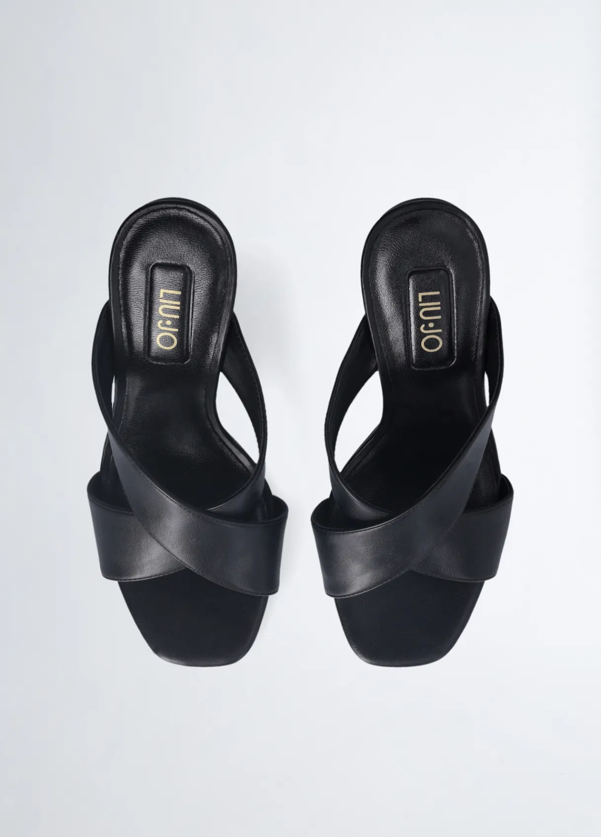 Liu Jo Sandales à talons hauts logotés|Femme Escarpins|Sandales