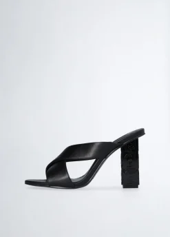 Liu Jo Sandales à talons hauts logotés|Femme Escarpins|Sandales