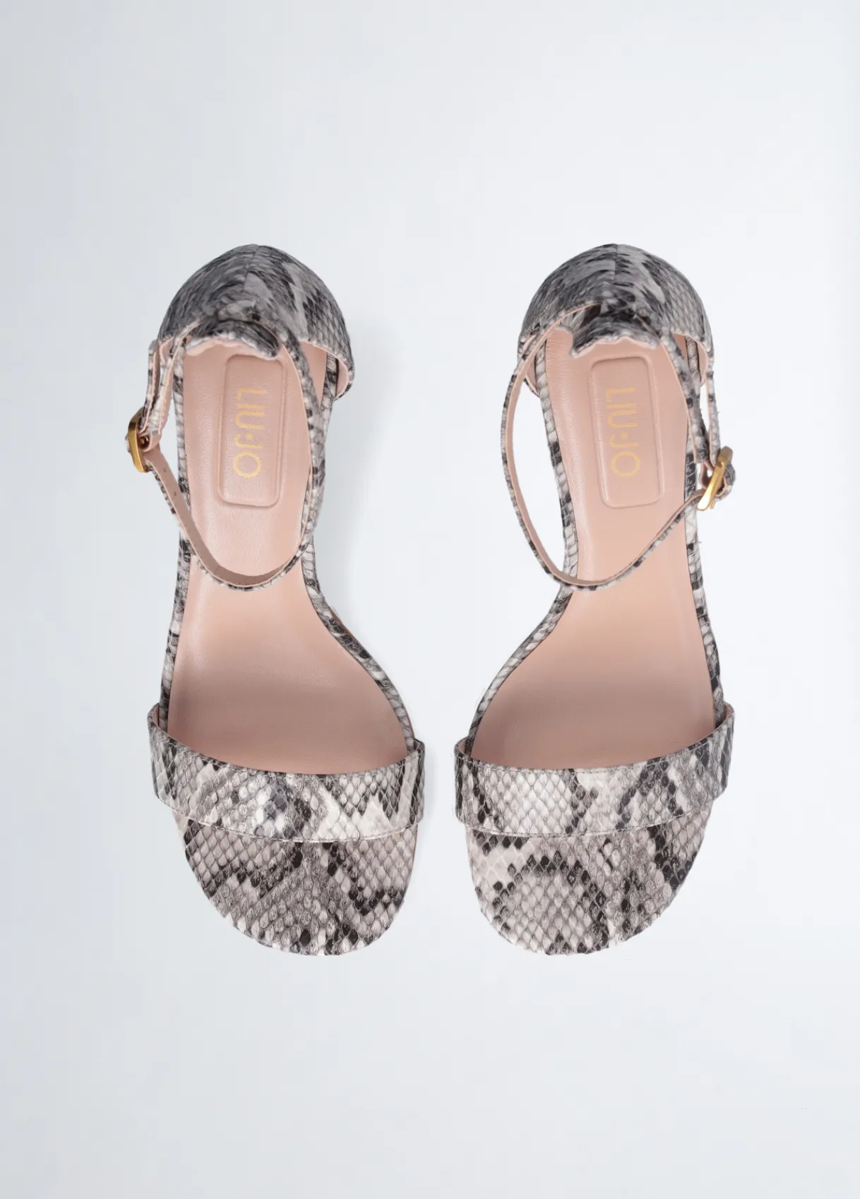 Liu Jo Sandales à talons hauts logotés|Femme Escarpins|Sandales