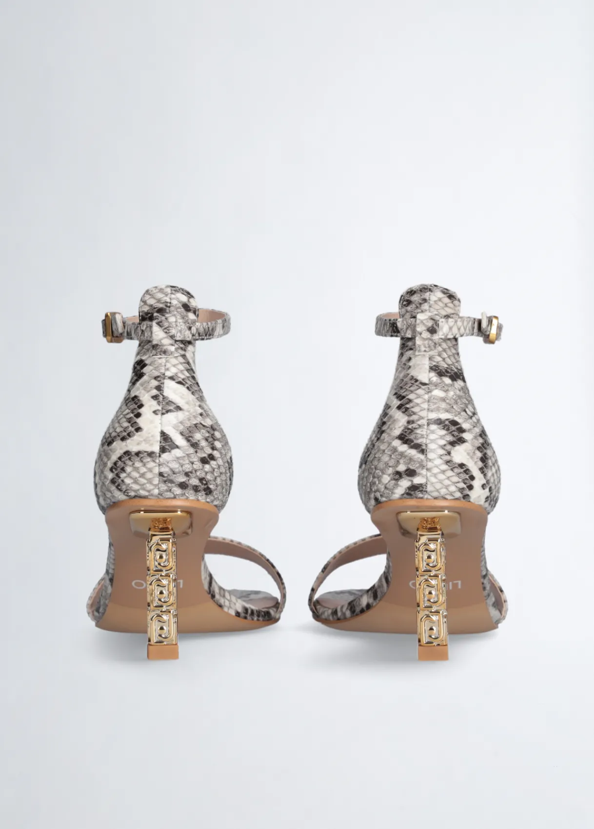 Liu Jo Sandales à talons hauts logotés|Femme Escarpins|Sandales