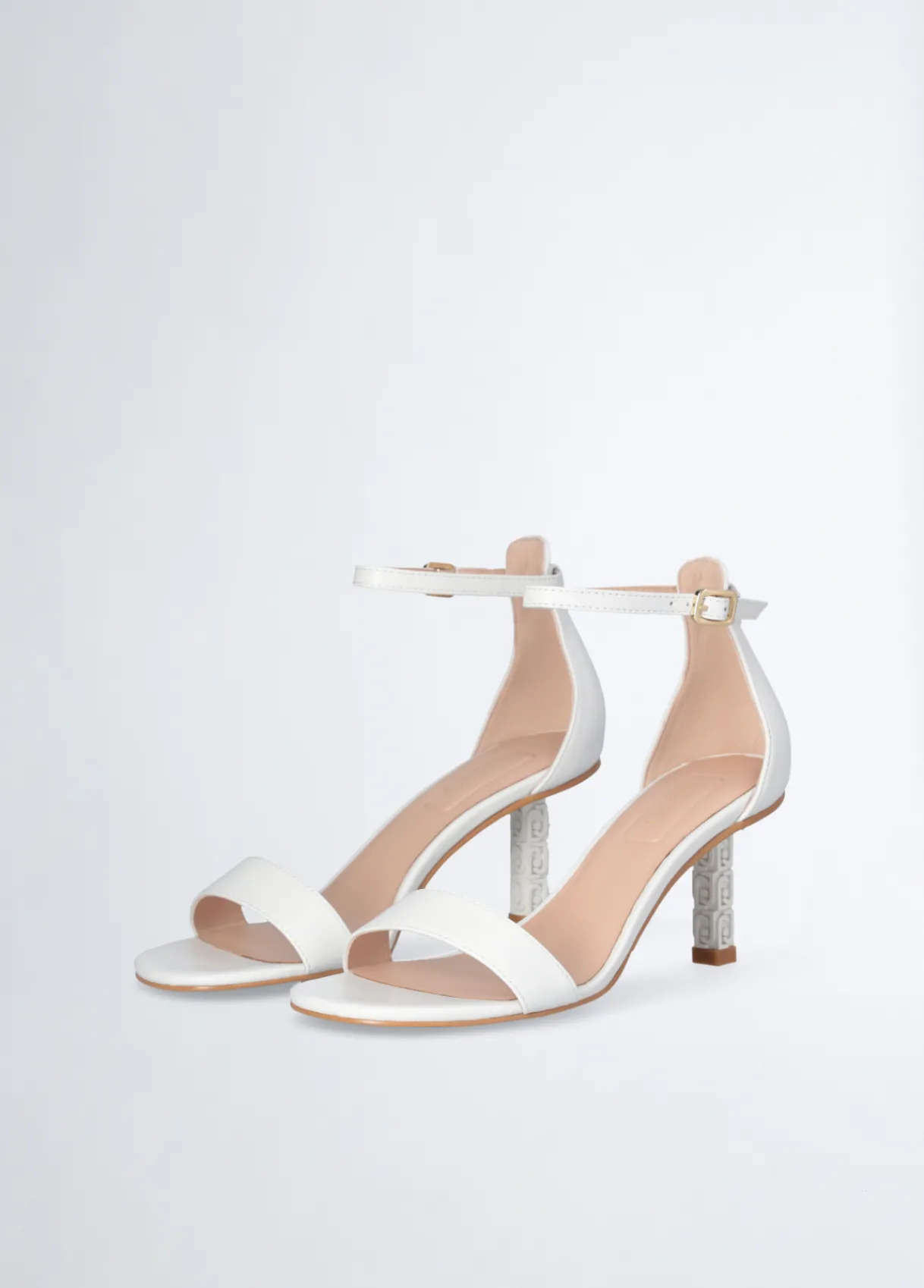 Liu Jo Sandales à talons hauts logotés|Femme Escarpins|Sandales