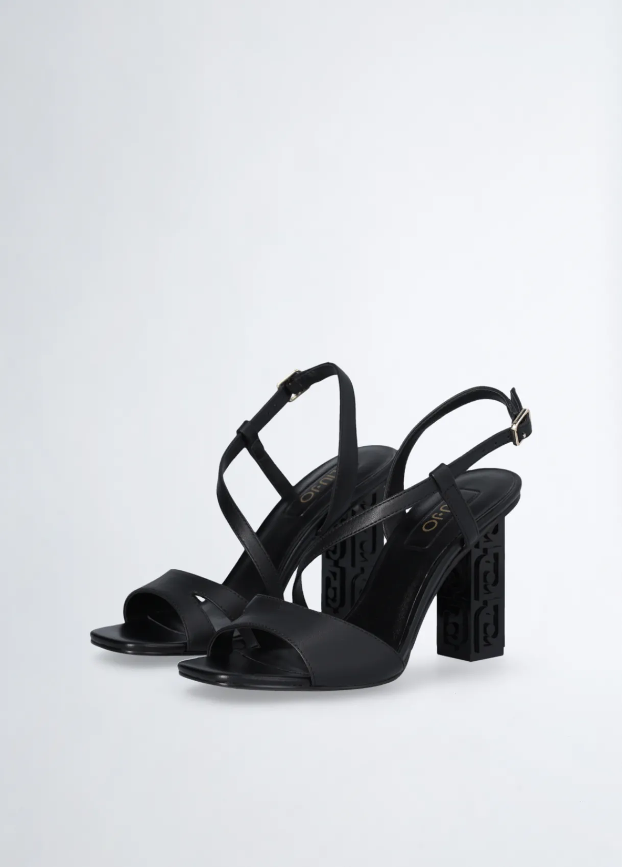 Liu Jo Sandales à talons hauts logotés|Femme Escarpins|Sandales