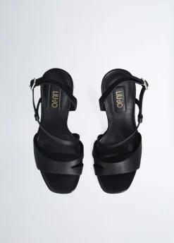 Liu Jo Sandales à talons hauts logotés|Femme Escarpins|Sandales