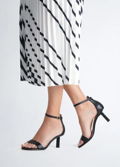 Liu Jo Sandales à talons hauts logotés|Femme Escarpins|Sandales