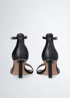 Liu Jo Sandales à talons hauts logotés|Femme Escarpins|Sandales