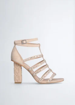 Liu Jo Sandales à talons hauts logotés|Femme Escarpins|Sandales