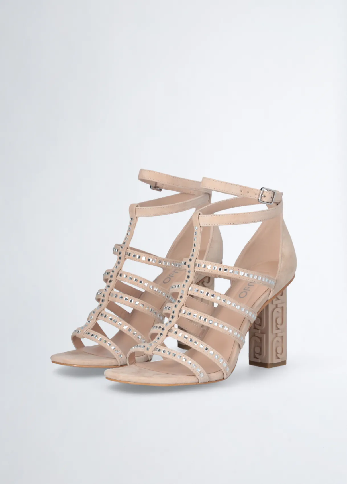 Liu Jo Sandales à talons hauts logotés|Femme Escarpins|Sandales