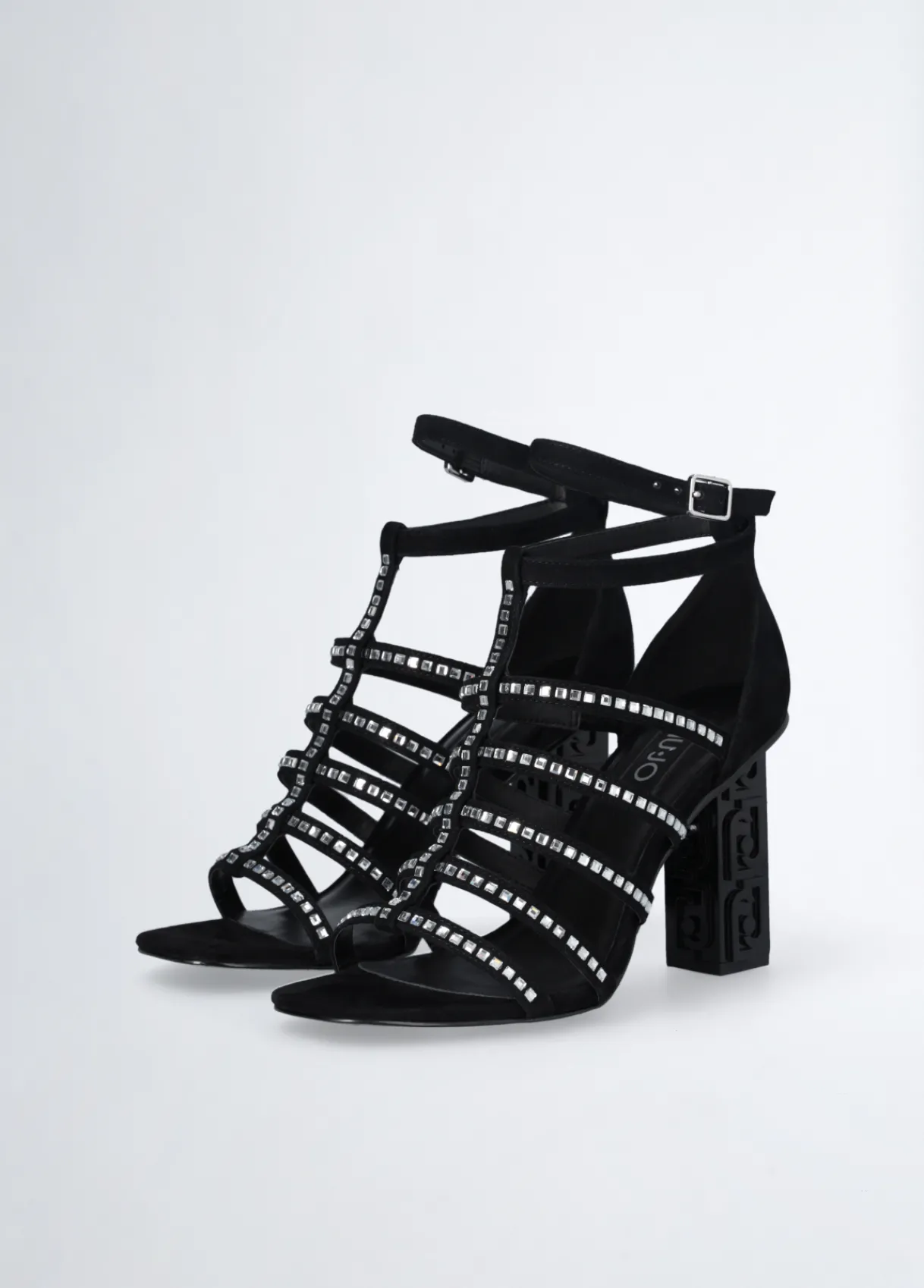 Liu Jo Sandales à talons hauts logotés|Femme Escarpins|Sandales