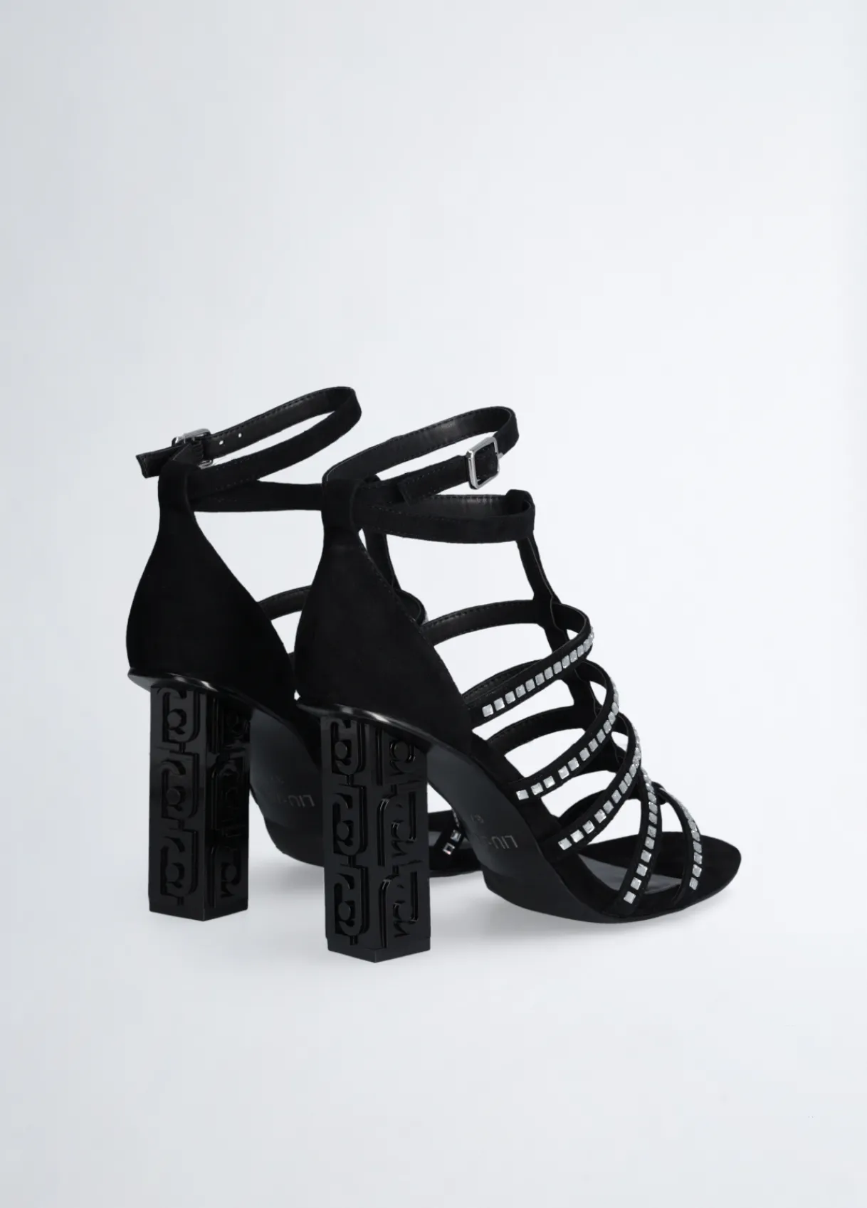 Liu Jo Sandales à talons hauts logotés|Femme Escarpins|Sandales