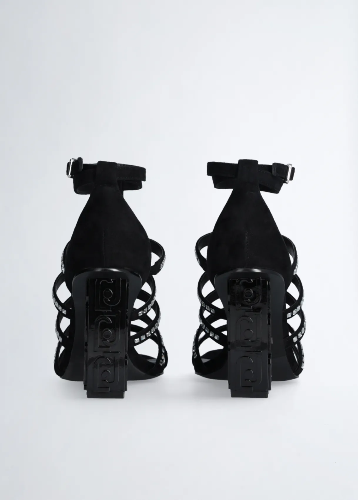 Liu Jo Sandales à talons hauts logotés|Femme Escarpins|Sandales