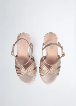 Liu Jo Sandales chaîne à talons|Femme Escarpins|Sandales
