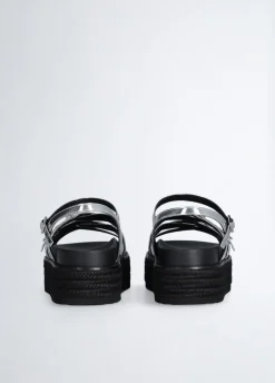 Liu Jo Sandales compensées miroir|Femme Sandales
