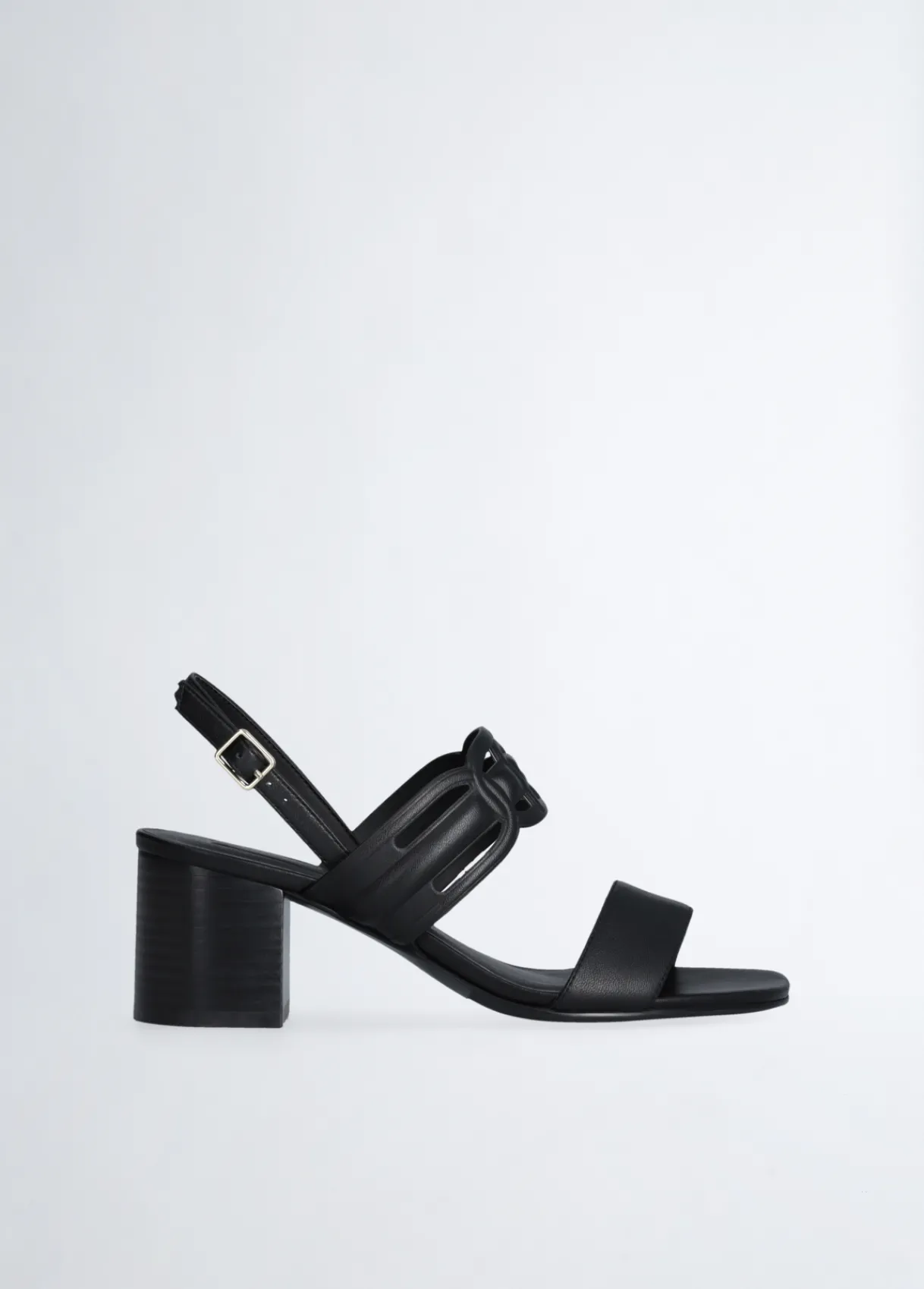 Liu Jo Sandales en cuir à talons larges|Femme Escarpins|Sandales