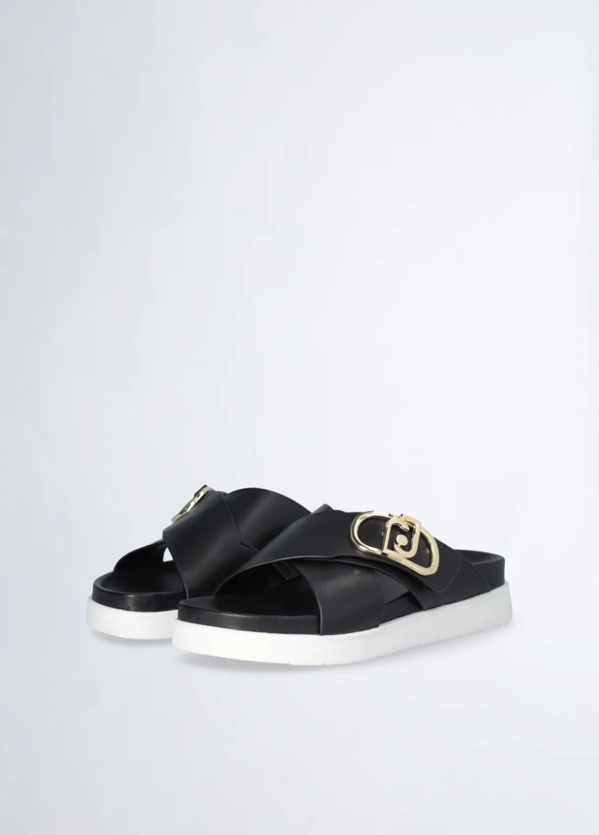 Liu Jo Sandales en cuir avec logo|Enfant Chaussures|Chaussures
