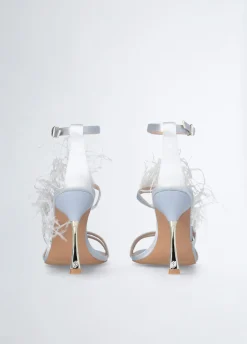 Liu Jo Sandales élégantes à plumes|Femme Escarpins|Sandales