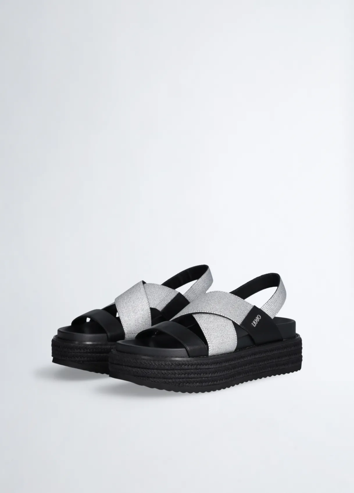 Liu Jo Sandales plateforme croisées|Femme Sandales