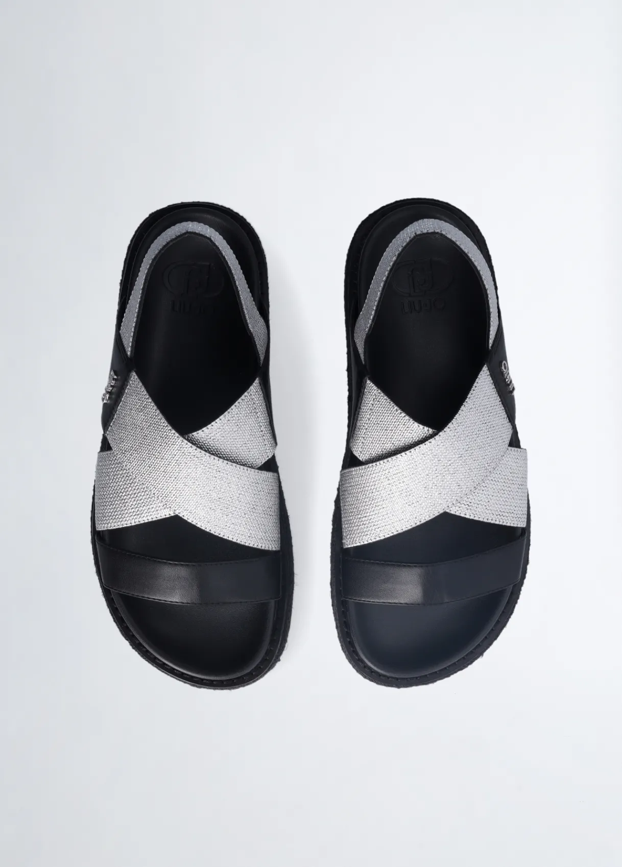 Liu Jo Sandales plateforme croisées|Femme Sandales