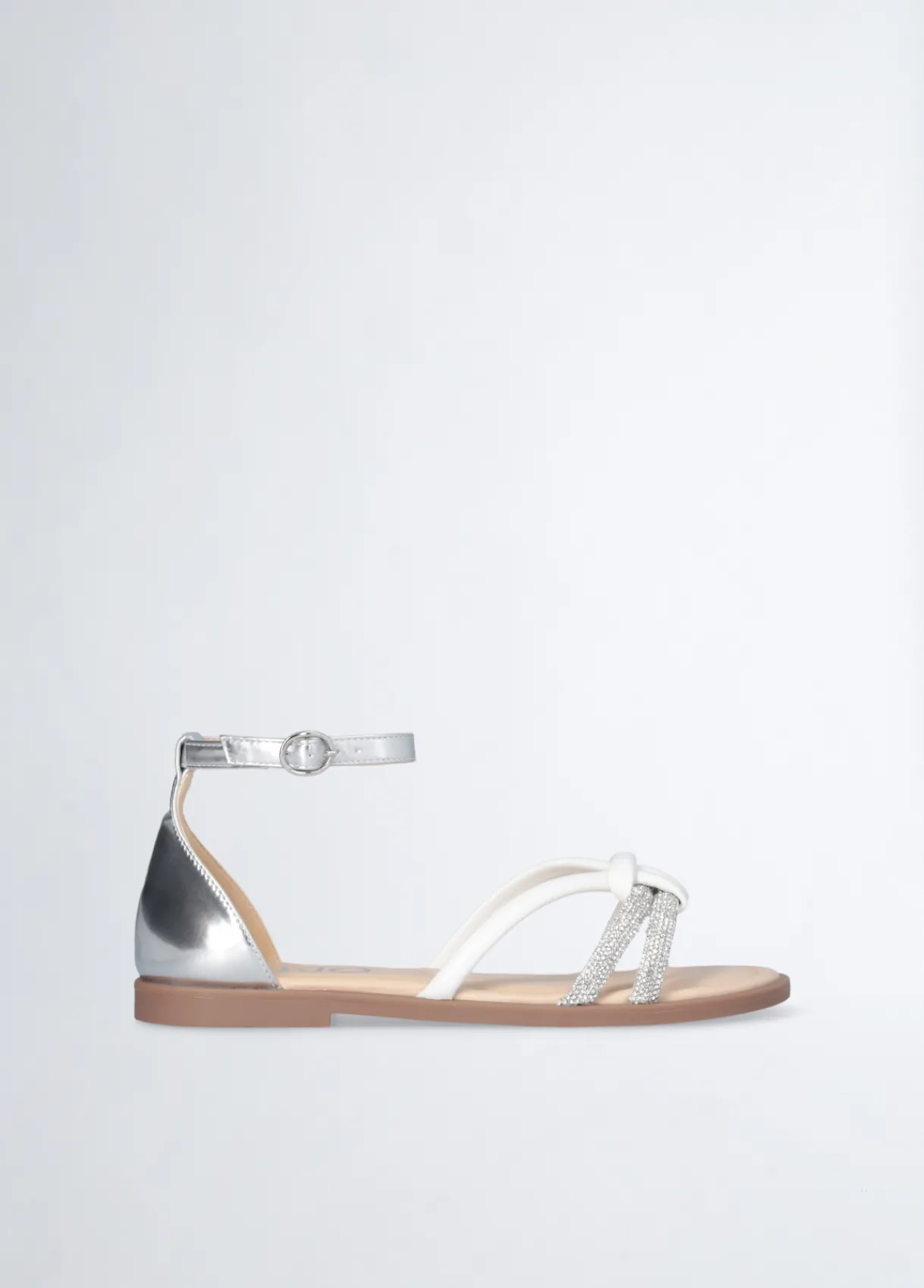 Liu Jo Sandales plates avec strass|Enfant Chaussures|Chaussures