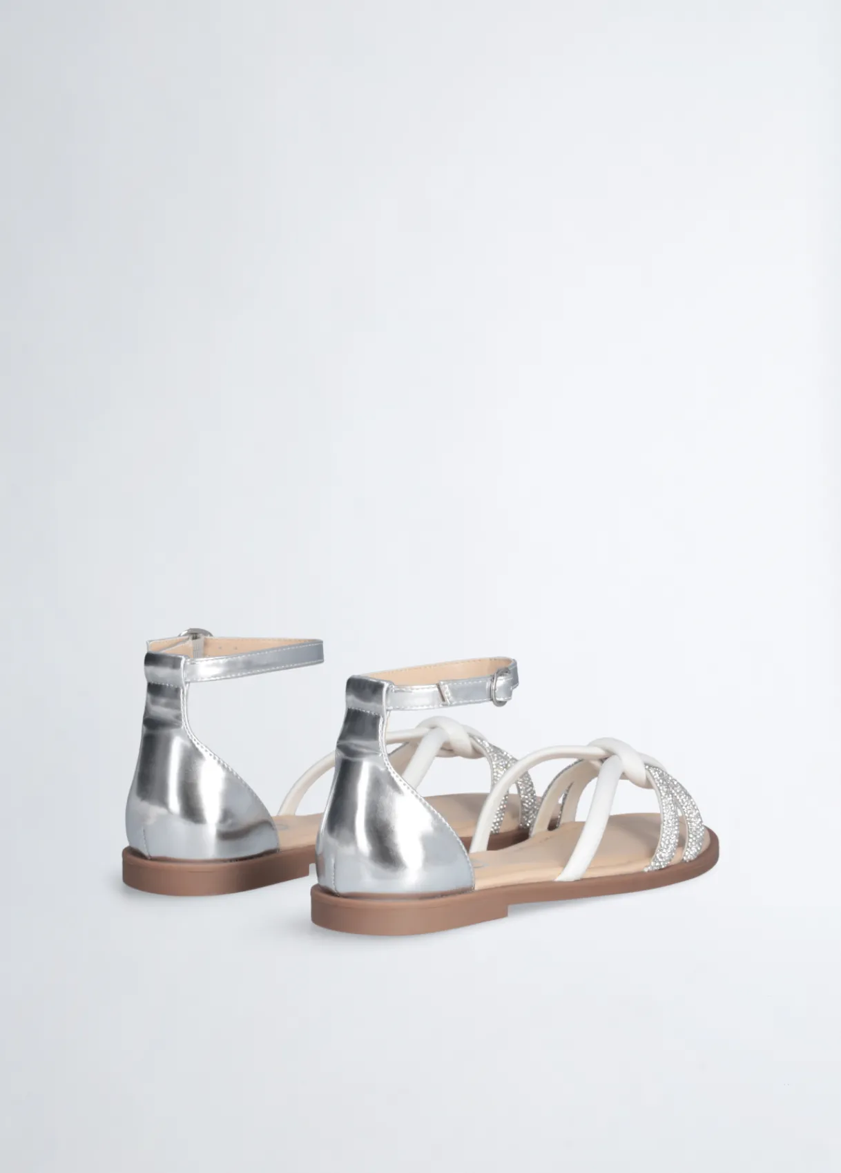 Liu Jo Sandales plates avec strass|Enfant Chaussures|Chaussures