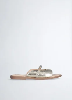Liu Jo Sandales plates effet lamé|Enfant Chaussures|Chaussures
