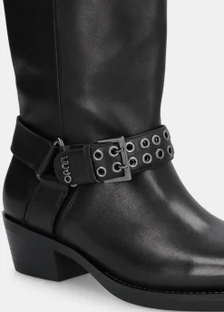 Liu Jo Santiags en cuir|Femme Bottes Et Bottines