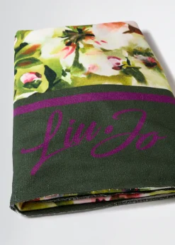 Liu Jo Serviette de plage avec imprimé feuillage|Femme Autres Accessoires|Mode Plage