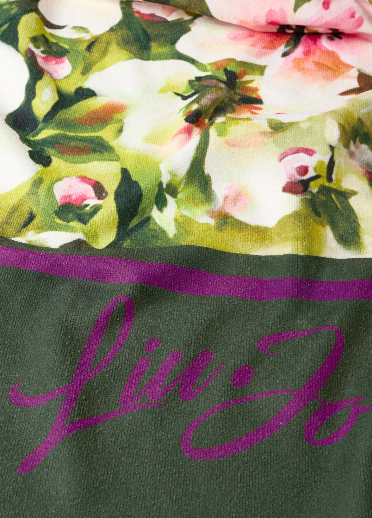 Liu Jo Serviette de plage avec imprimé feuillage|Femme Autres Accessoires|Mode Plage