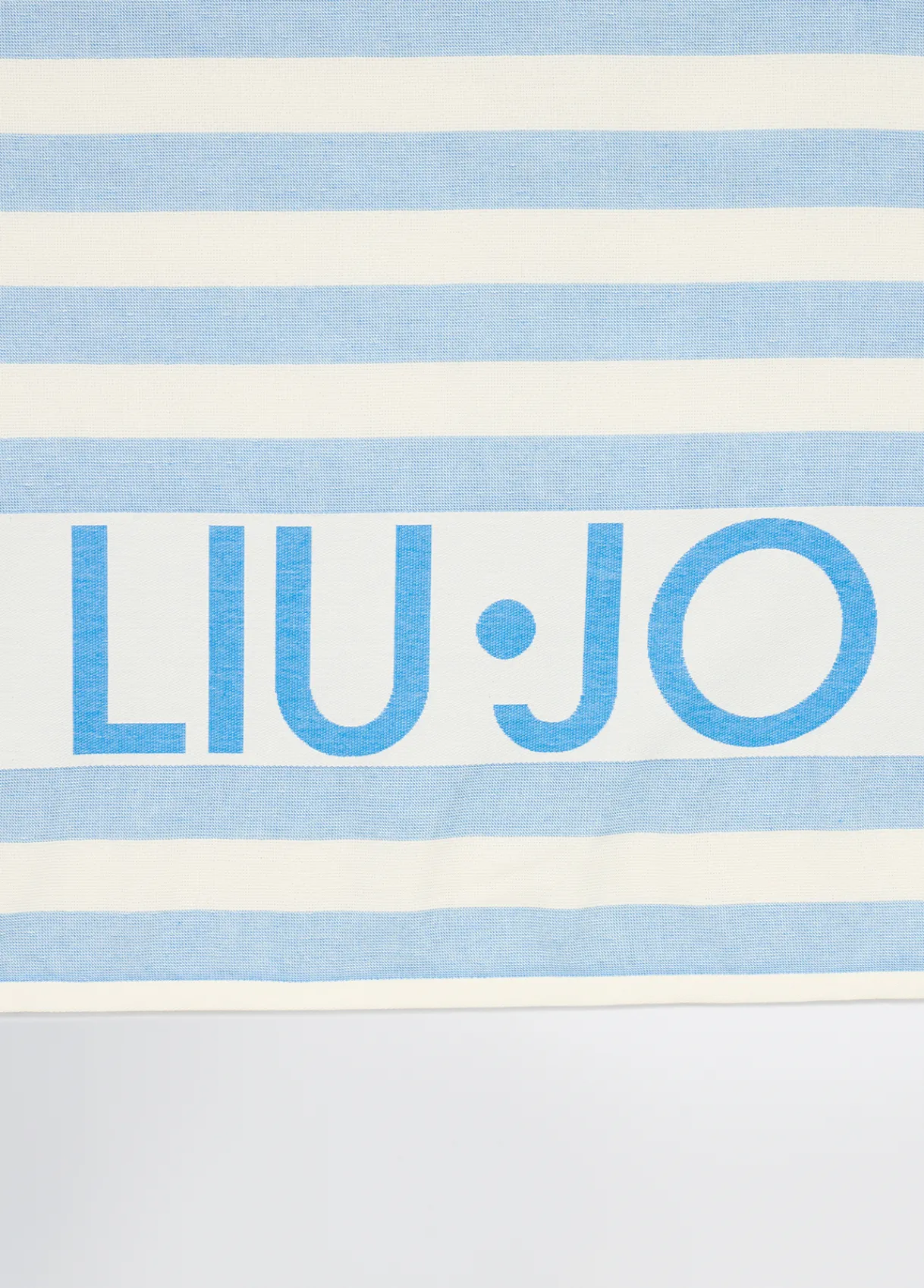 Liu Jo Serviette de plage en coton à rayures|Femme Mode Plage