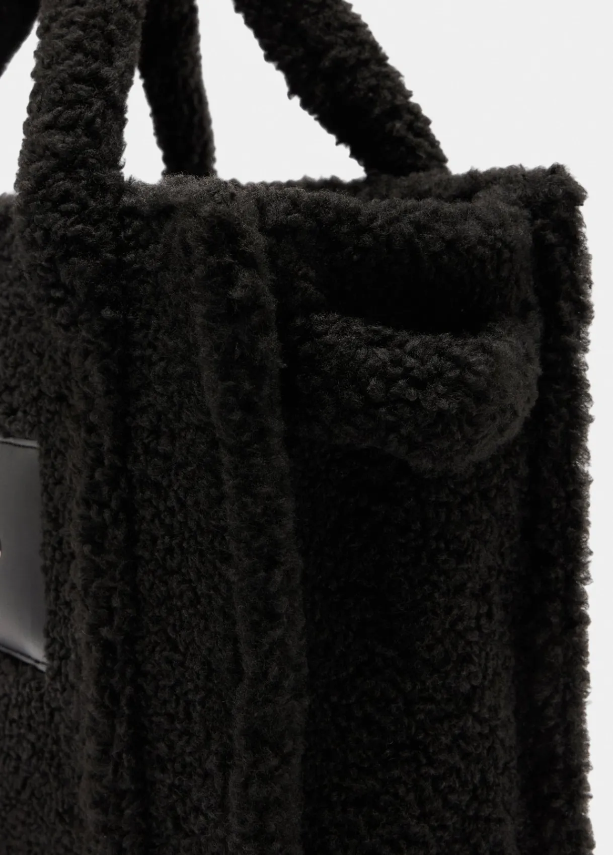 Liu Jo Shopper format moyen en tissu polaire Teddy|Femme Sac Shopper
