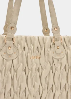 Liu Jo Shopper format moyen matelassé|Femme Sac Shopper