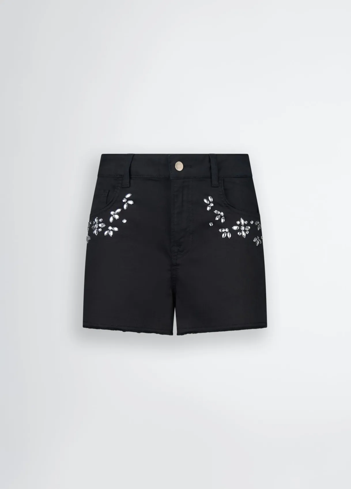 Liu Jo Short à taille haute avec strass|Femme Pantalons